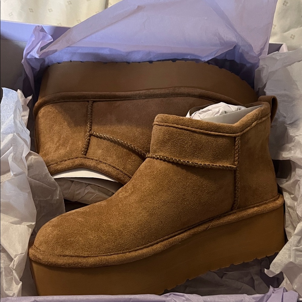 Madden Girl Brown Platform Shoes